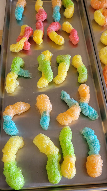 Freeze Dried Gummy Worms